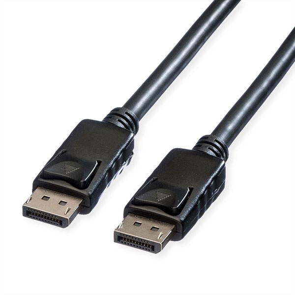 Cable DP M - DP M, 1m, Roline 11.04.5601 | JAR Computers Cable DP M - DP M, 1m, Roline 11.04.5601