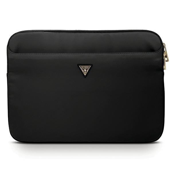 Дизайнерски калъф за преносими компютри до 13 инча - Guess Notebook Sleeve Triangle Logo (черен) | JAR Computers Дизайнерски калъф за преносими компютри до 13 инча - Guess Notebook Sleeve Triangle Logo (черен)