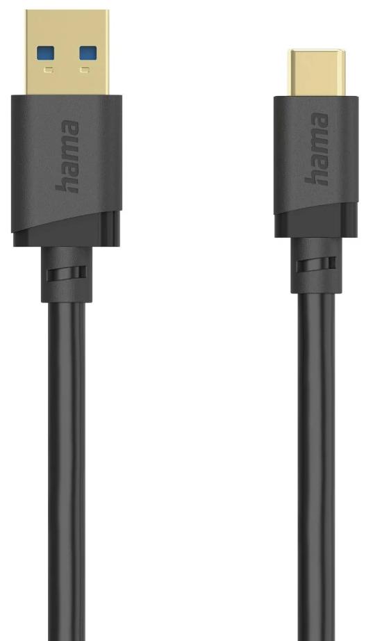 Hama 00202007 USB кабел USB 3.2 Gen 1 (3.1 Gen 1) 3 м USB A USB C 5 Гбит/с Черен | JAR Computers Hama 00202007 USB кабел USB 3.2 Gen 1 (3.1 Gen 1) 3 м USB A USB C 5 Гбит/с Черен