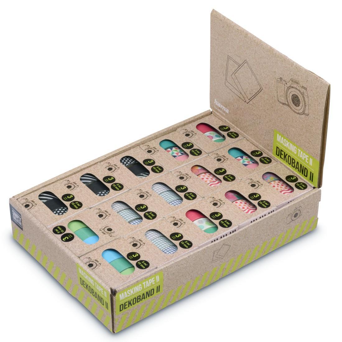 HAMA Хартиено тиксо за снимки, 1.5x500 см, различни мотиви, в комплекти от 3 бр | JAR Computers HAMA Хартиено тиксо за снимки, 1.5x500 см, различни мотиви, в комплекти от 3 бр