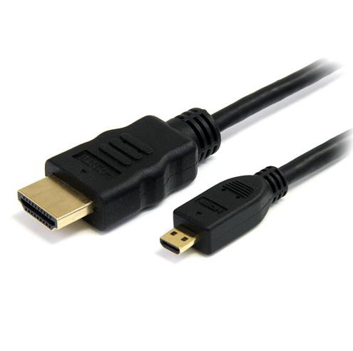 HDMI към Micro HDMI кабел за лаптопи и мобилни устройства (1.8 метра) | JAR Computers HDMI към Micro HDMI кабел за лаптопи и мобилни устройства (1.8 метра)