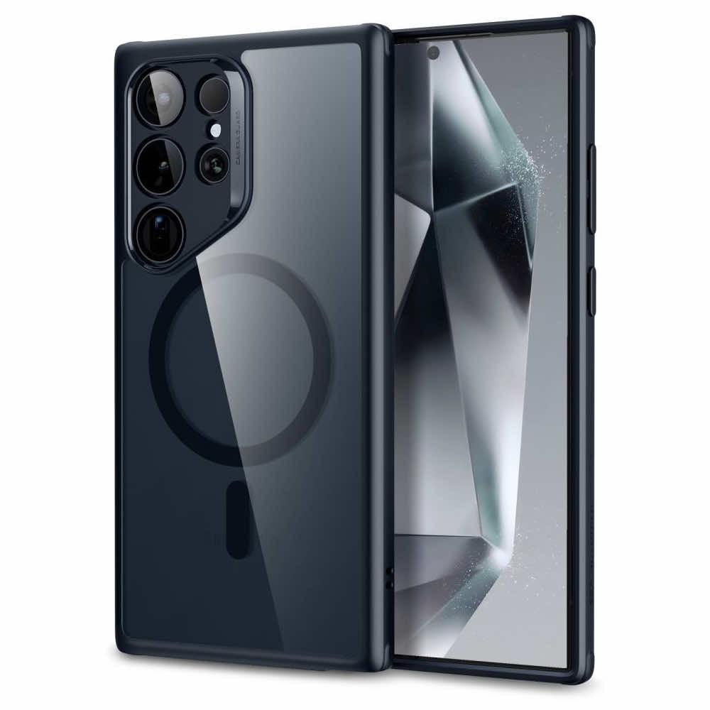 Хибриден кейс с висока степен на защита с MagSafe за Samsung Galaxy S24 Ultra (черен-прозрачен) - ESR Classic Hybrid HaloLock MagSafe Case | JAR Computers Хибриден кейс с висока степен на защита с MagSafe за Samsung Galaxy S24 Ultra (черен-прозрачен) - ESR Classic Hybrid HaloLock MagSafe Case