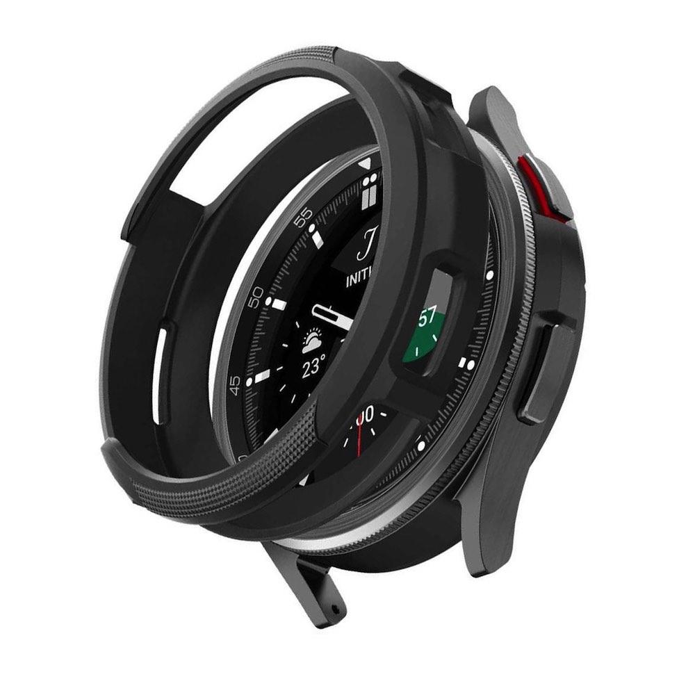 Качествен силиконов (TPU) кейс за Samsung Galaxy Watch 6 Classic 43мм - Spigen Liquid Air Case (черен) | JAR Computers Качествен силиконов (TPU) кейс за Samsung Galaxy Watch 6 Classic 43мм - Spigen Liquid Air Case (черен)
