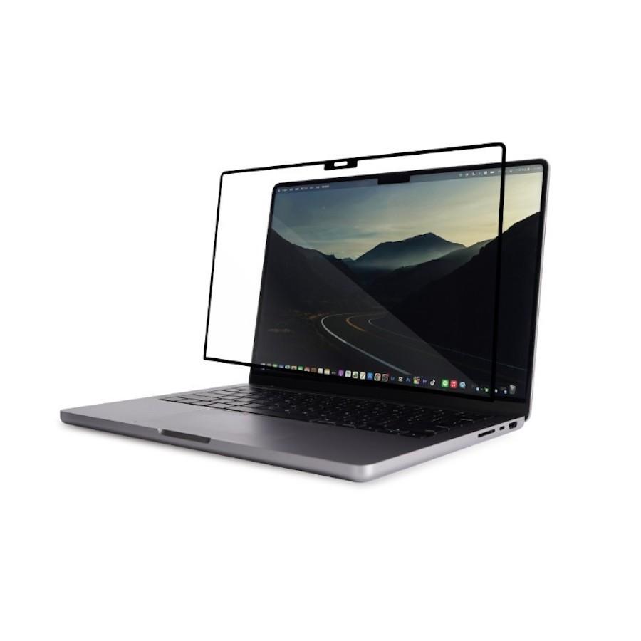 Качествено прозрачно защитно покритие за Macbook Pro 14 M1 (2021), MacBook Pro 14 M2 (2023) - Moshi iVisor XT Clear Screen Protector (черен-прозрачен) | JAR Computers Качествено прозрачно защитно покритие за Macbook Pro 14 M1 (2021), MacBook Pro 14 M2 (2023) - Moshi iVisor XT Clear Screen Protector (черен-прозрачен)