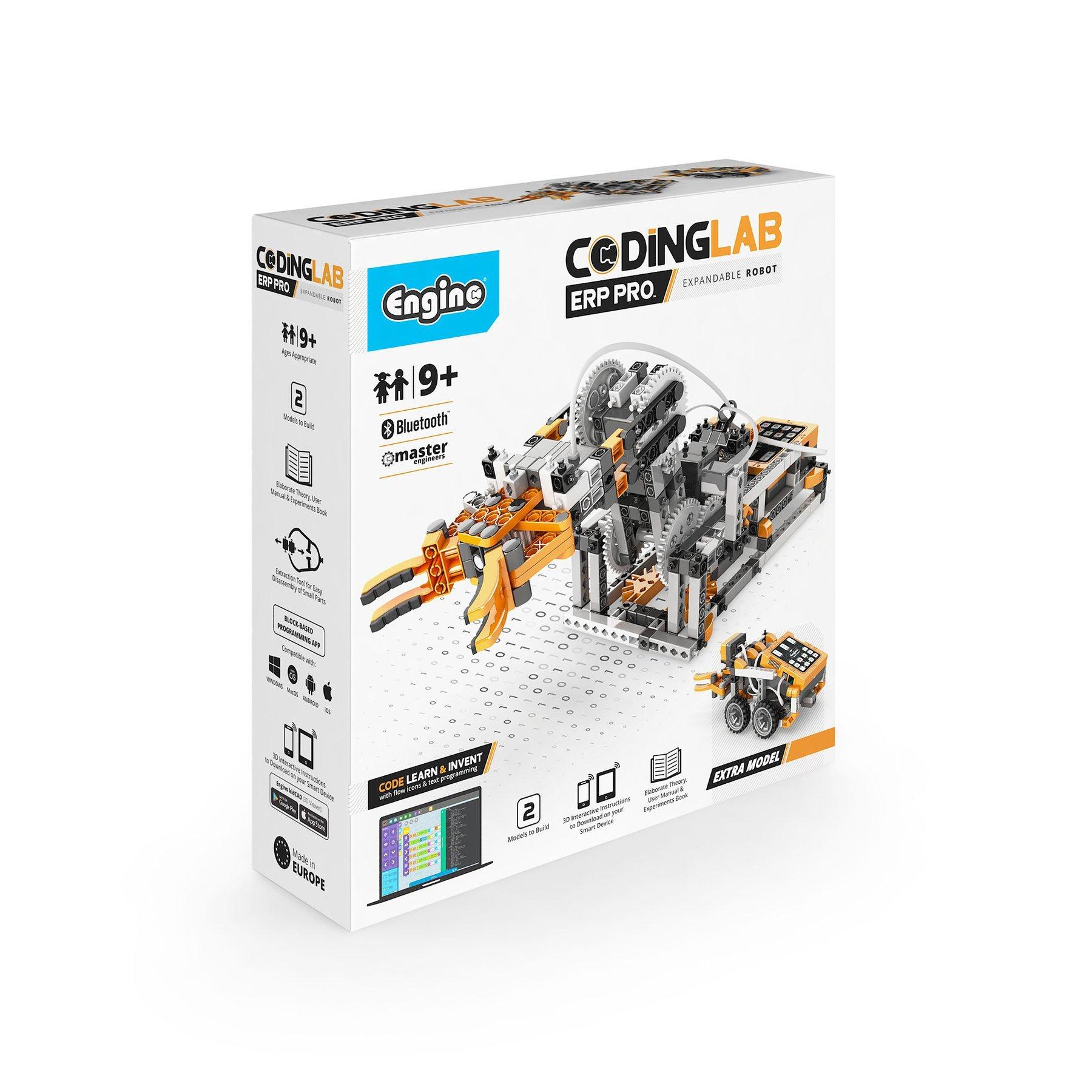 Робот Engino Coding Lab ERP Pro, 2 сензора | JAR Computers Робот Engino Coding Lab ERP Pro, 2 сензора