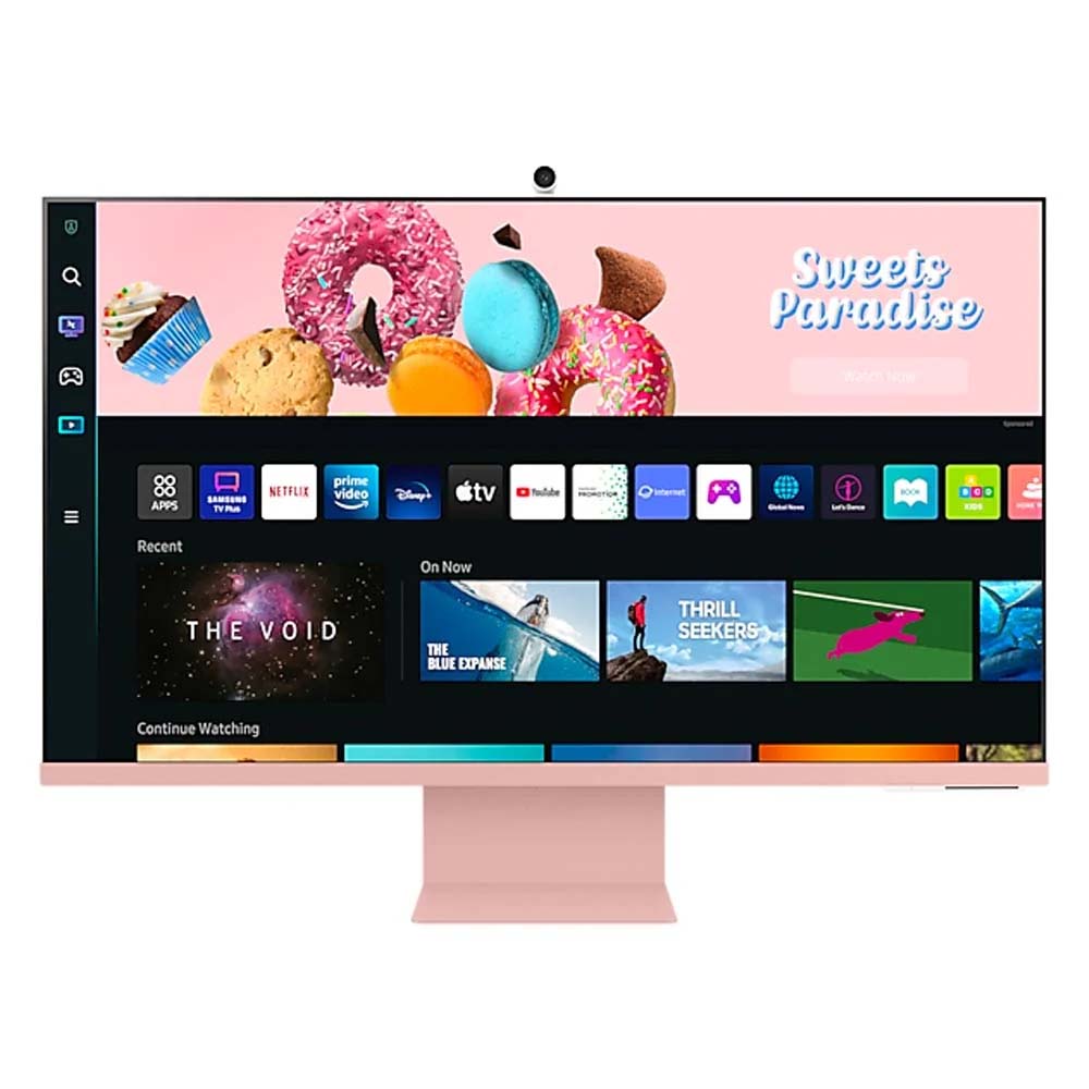 SAMSUNG LS32BM80PUUXEN Smart 4K Ergonomic Monitor 32'' with Webcam & speakers (SAMLS32BM80PUUXEN) | JAR Computers SAMSUNG LS32BM80PUUXEN Smart 4K Ergonomic Monitor 32'' with Webcam & speakers (SAMLS32BM80PUUXEN)