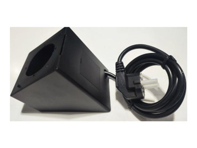 SHELLY Wall Display Stand Black Tabletop Display Stand