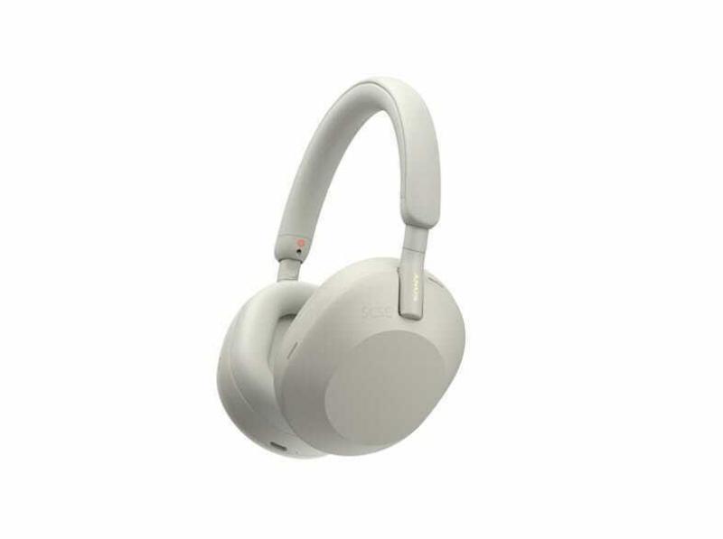 Sony WH-1000XM5 Bluetooth Headphones with Microphone Silver (WH1000XM5S.CE7) (SNYWH1000XM5S-CE7)