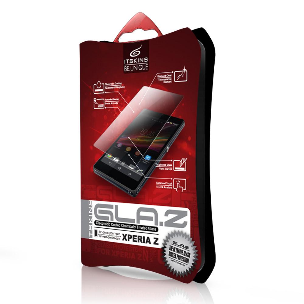 Стъклено защитно покритие за дисплея на Sony Xperia Z - Itskins GLA.Z Tempered Glass Protector (прозрачен) | JAR Computers Стъклено защитно покритие за дисплея на Sony Xperia Z - Itskins GLA.Z Tempered Glass Protector (прозрачен)