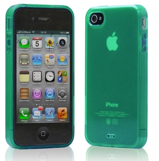 Силиконов калъф с аксесоари за iPhone 4/4S (зелен) - Tunewear Softshell | JAR Computers Силиконов калъф с аксесоари за iPhone 4/4S (зелен) - Tunewear Softshell