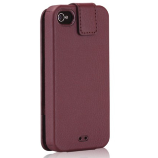 Кожен флип кейс за iPhone 4/4S - Tunewear Tuneflip (кафяв) | JAR Computers Кожен флип кейс за iPhone 4/4S - Tunewear Tuneflip (кафяв)