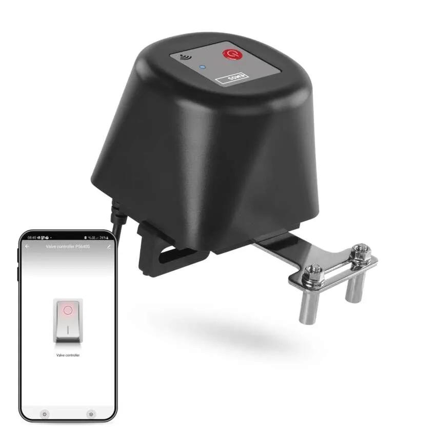 Задвижване за спирателен кран с батерия ZigBee GoSmart EMOS /до изчерпване/ | JAR Computers Задвижване за спирателен кран с батерия ZigBee GoSmart EMOS /до изчерпване/
