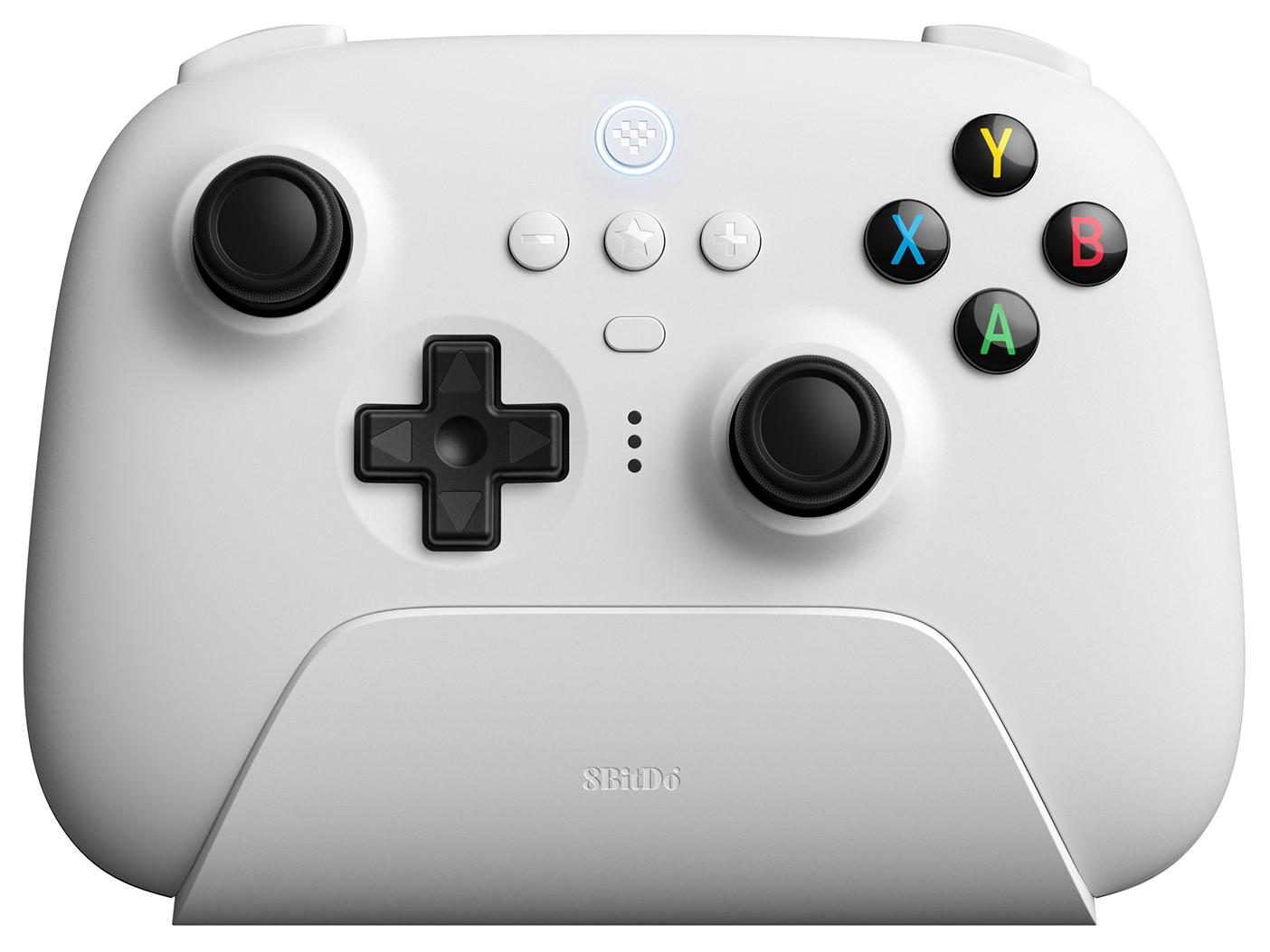 Безжичен контролер 8BitDo - Ultimate 2.4G, Hall Effect Edition, бял (PC) | JAR Computers Безжичен контролер 8BitDo - Ultimate 2.4G, Hall Effect Edition, бял (PC)