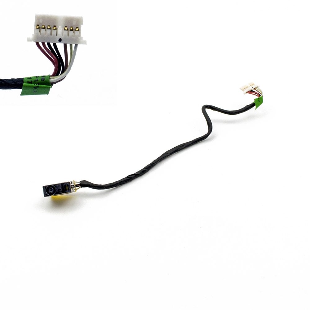 Букса за лаптоп (DC Power Jack) PJ852 4.5x3.0x0.7mm for Blue Tip HP 250 G6 HP 255 G6  - 12см с Кабел / With Cable | JAR Computers Букса за лаптоп (DC Power Jack) PJ852 4.5x3.0x0.7mm for Blue Tip HP 250 G6 HP 255 G6  - 12см с Кабел / With Cable