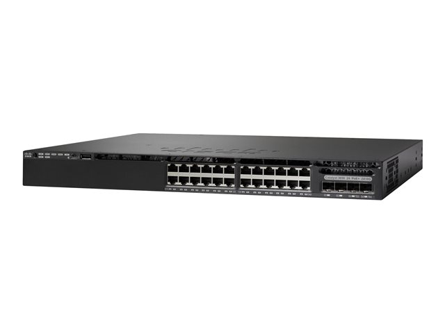 CISCO Cat 3650 24 Port Data 2x10G Uplink LAN Base