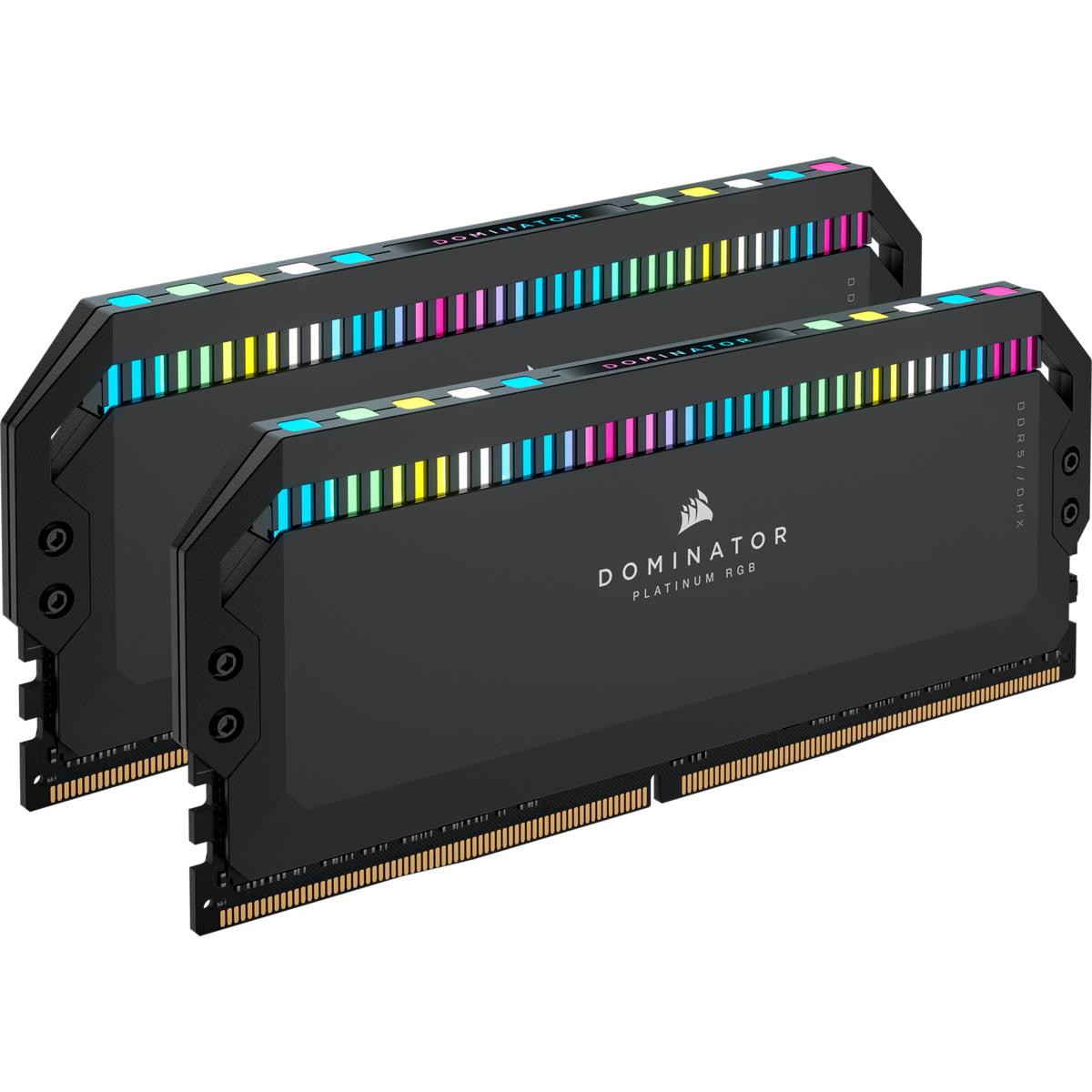 Corsair Dominator 64GB (2x32GB) DDR5 DRAM 5600MHz C40 Memory Kit — Black модул памет 288-pin DIMM | JAR Computers Corsair Dominator 64GB (2x32GB) DDR5 DRAM 5600MHz C40 Memory Kit — Black модул памет 288-pin DIMM