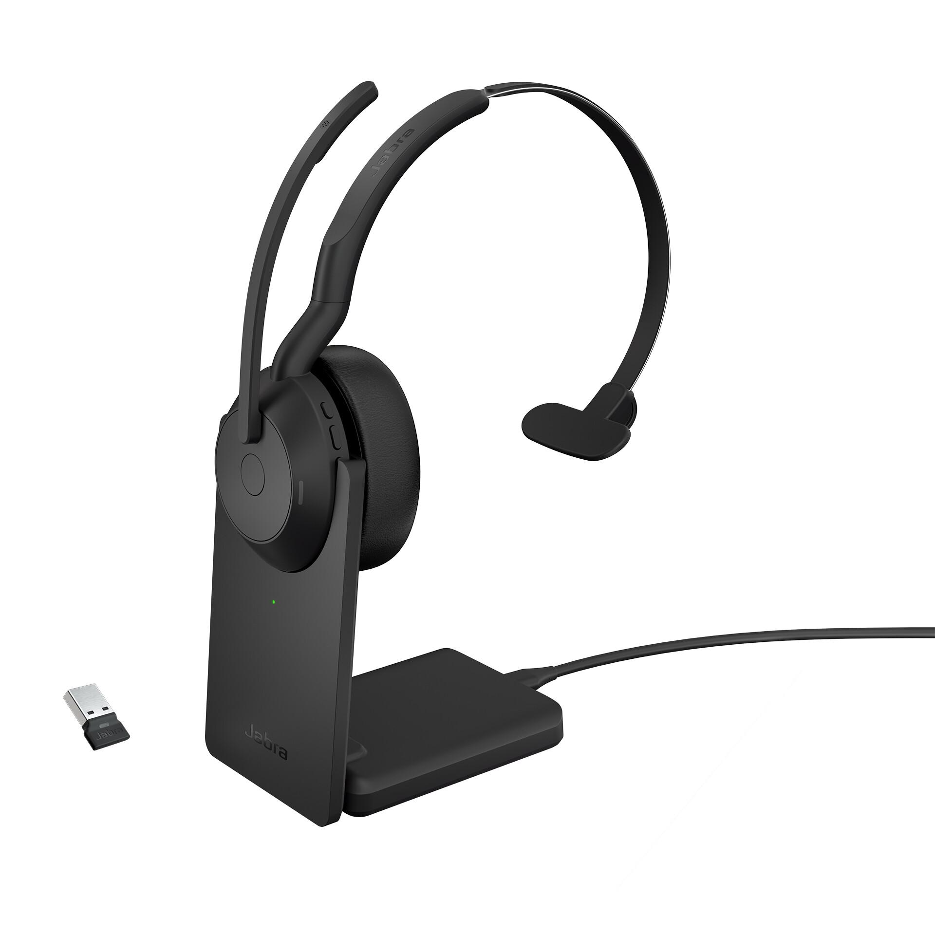 Jabra Evolve2 55 Слушалки Безжичен Лента за глава Офис/Център за обаждания UBS тип C Bluetooth
