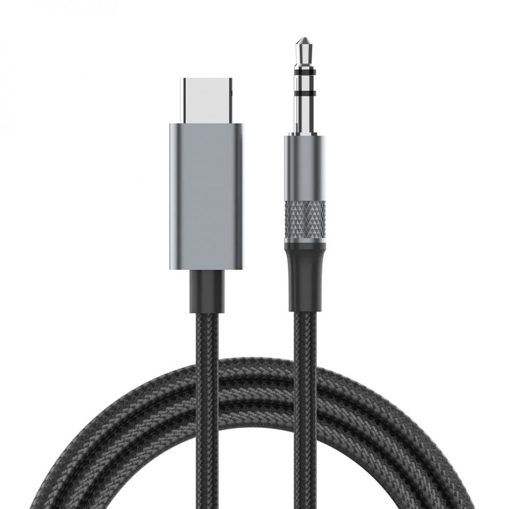 Кабел LDNIO LSY81C Type C към 3.5мм 1м | JAR Computers Кабел LDNIO LSY81C Type C към 3.5мм 1м