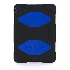 Кейс предоставящ изключителна защита за iPad Air, iPad 5 (2017) - Griffin Survivor (черен-син) | JAR Computers Кейс предоставящ изключителна защита за iPad Air, iPad 5 (2017) - Griffin Survivor (черен-син)