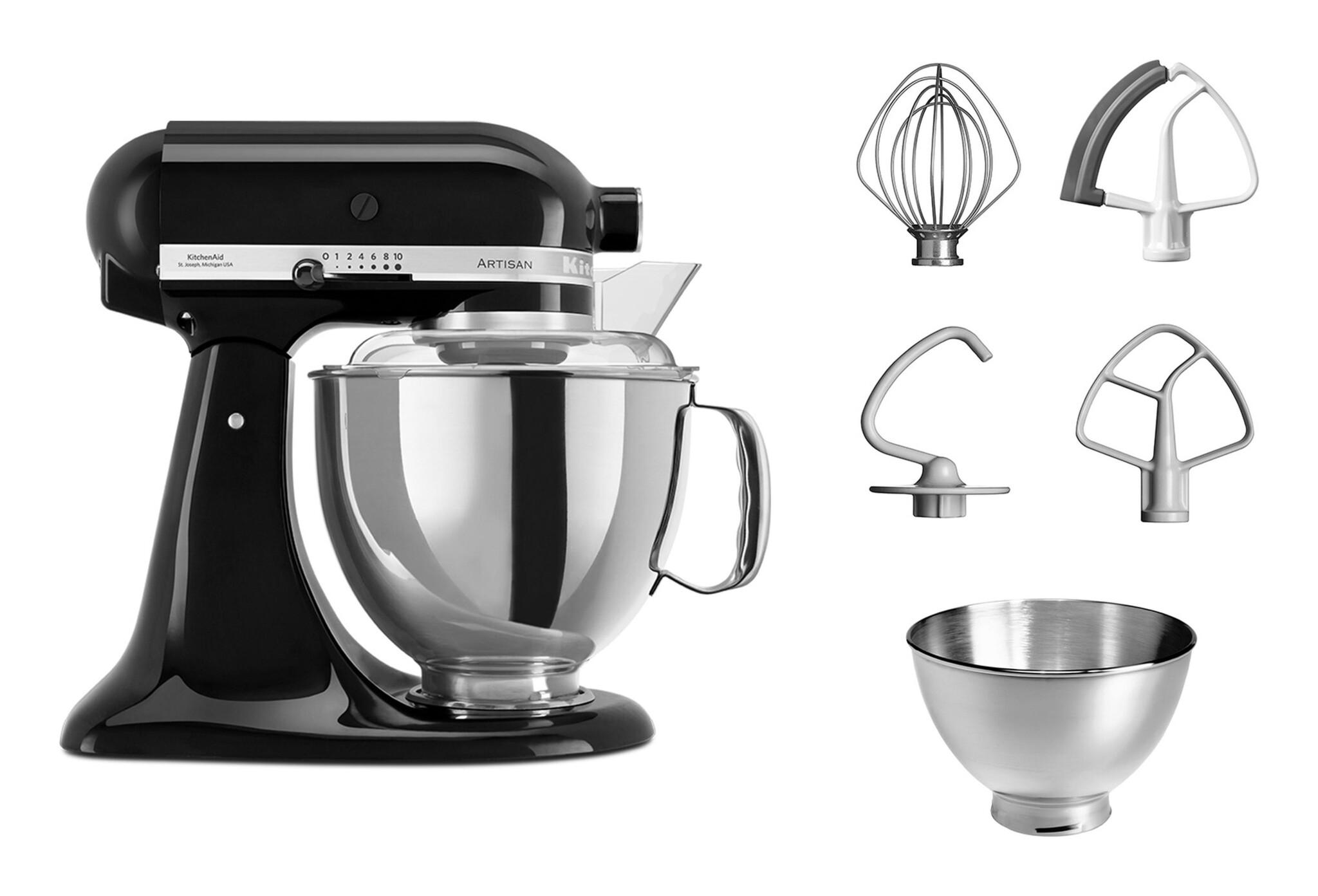 KitchenAid Artisan Стойка миксер 300 W Черен | JAR Computers KitchenAid Artisan Стойка миксер 300 W Черен