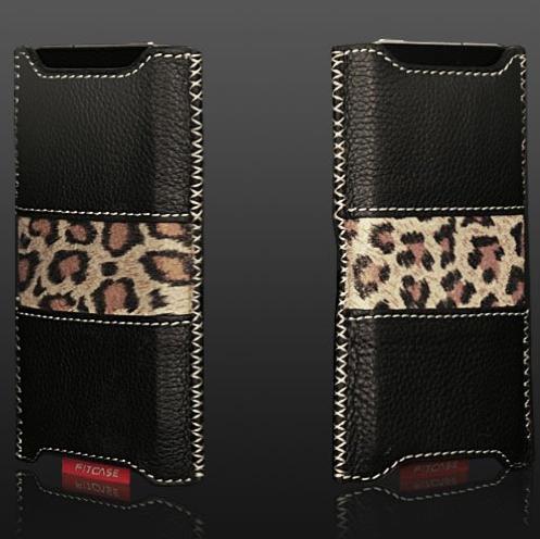 Кожен калъф (естествена кожа) за iPhone 4S/4 - FitCase Leather Pouch | JAR Computers Кожен калъф (естествена кожа) за iPhone 4S/4 - FitCase Leather Pouch