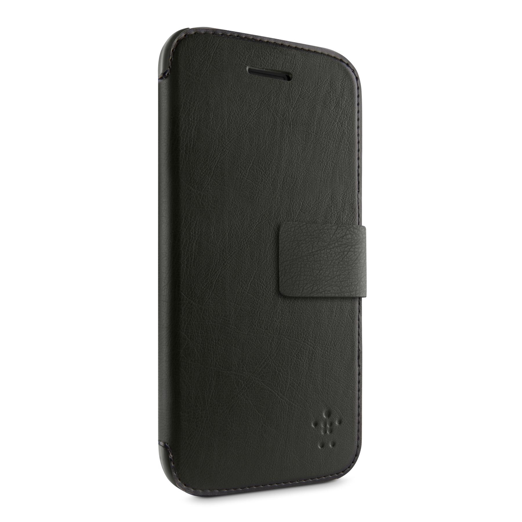 Кожен калъф за iPhone 5C - Belkin Wallet folio (черен) | JAR Computers Кожен калъф за iPhone 5C - Belkin Wallet folio (черен)