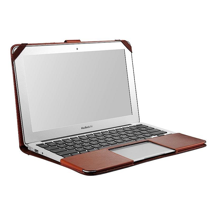 Луксозен кожен калъф (естествена кожа) за MacBook Air 13 (модели от 2010 до 2017 година) - Sena Folio Leather Case (кафяв) | JAR Computers Луксозен кожен калъф (естествена кожа) за MacBook Air 13 (модели от 2010 до 2017 година) - Sena Folio Leather Case (кафяв)