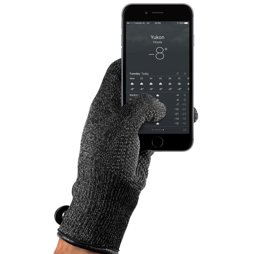 Двуслойни качествени зимни ръкавици за тъч екрани - Mujjo Double Layered Touchscreen Gloves Size L (черен) | JAR Computers Двуслойни качествени зимни ръкавици за тъч екрани - Mujjo Double Layered Touchscreen Gloves Size L (черен)