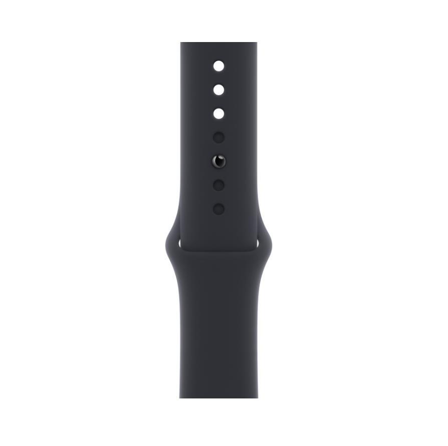 Оригинална силиконова каишка за Apple Watch 38мм, 40мм, 41мм, 42мм (2024) (черен) - Apple Watch Black Sport Band (разопакован продукт) | JAR Computers Оригинална силиконова каишка за Apple Watch 38мм, 40мм, 41мм, 42мм (2024) (черен) - Apple Watch Black Sport Band (разопакован продукт)