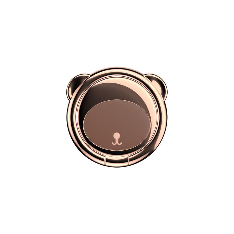 Поставка и аксесоар против изпускане на вашия смартфон - Baseus Bear Ring Holder (кафяв) | JAR Computers Поставка и аксесоар против изпускане на вашия смартфон - Baseus Bear Ring Holder (кафяв)