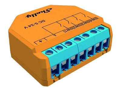 SHELLY Plus i4 DC WLAN 4-Input Scene Input Controller | JAR Computers SHELLY Plus i4 DC WLAN 4-Input Scene Input Controller