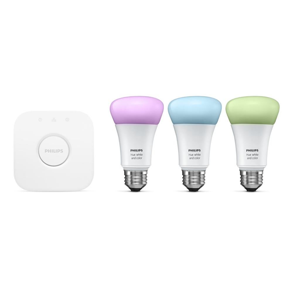 Система за безжично управляемо осветление за iOS - Philips Hue Connected Bulb Starter Pack Siri compatible | JAR Computers Система за безжично управляемо осветление за iOS - Philips Hue Connected Bulb Starter Pack Siri compatible