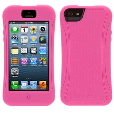 Защита от най-висок клас за iPhone 5, iPhone 5S, iPhone SE - Griffin Survivor Slim (розов) | JAR Computers Защита от най-висок клас за iPhone 5, iPhone 5S, iPhone SE - Griffin Survivor Slim (розов)
