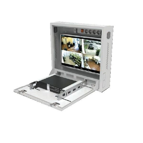 10” 19” 2U DVR шкаф за рекордер 580х550х200mm, MR.DVR02U580550200.02
