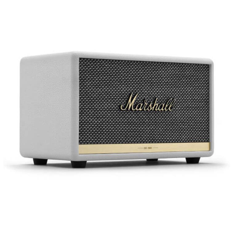 Безжичен аудиофилски спийкър за мобилни устройства с Bluetooth и 3.5 mm изход - Marshall Acton II (бял) | JAR Computers Безжичен аудиофилски спийкър за мобилни устройства с Bluetooth и 3.5 mm изход - Marshall Acton II (бял)