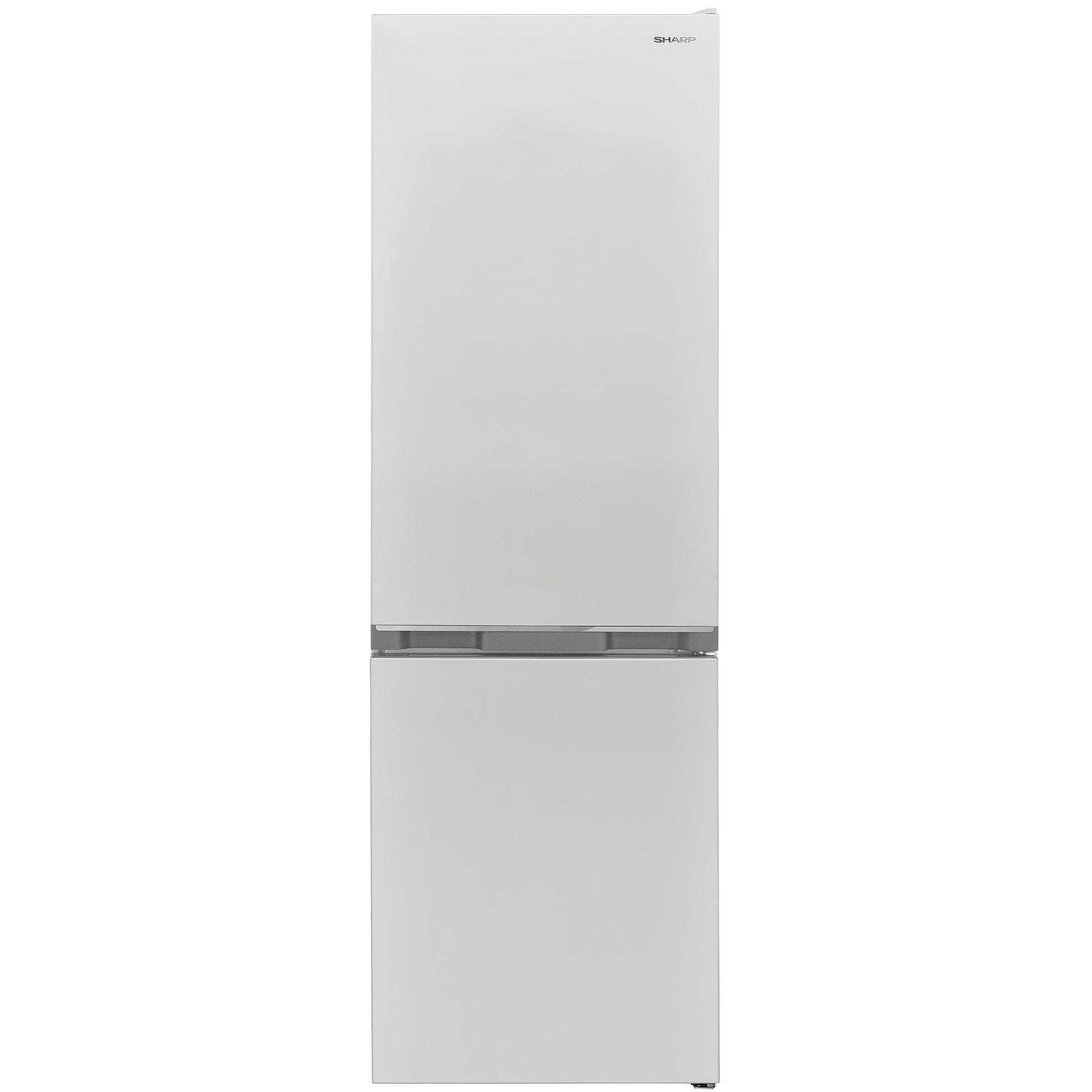 Хладилник с фризер Sharp SJ-BB04DTXWF*** , 268 l, F , Статична , Бял