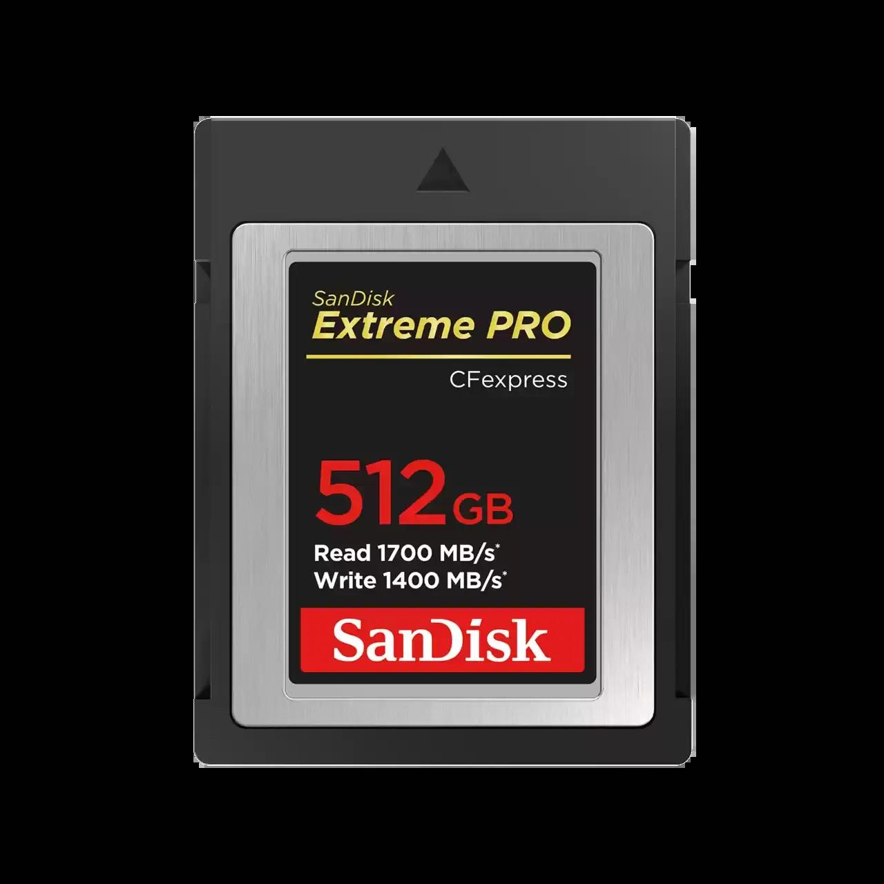Карта памет SanDisk CF 512GB Extreme Pro CFexpres, до 1700MB/s
