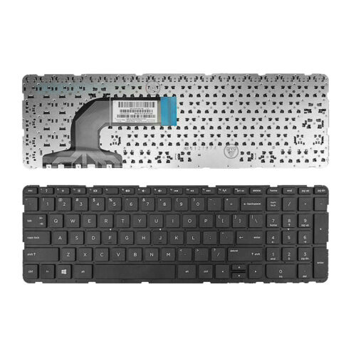 Клавиатура за лаптоп HP Pavilion 15-E 15-N Black Without Frame Черна Без Рамка US (Малък Ентър)  | JAR Computers Клавиатура за лаптоп HP Pavilion 15-E 15-N Black Without Frame Черна Без Рамка US (Малък Ентър)