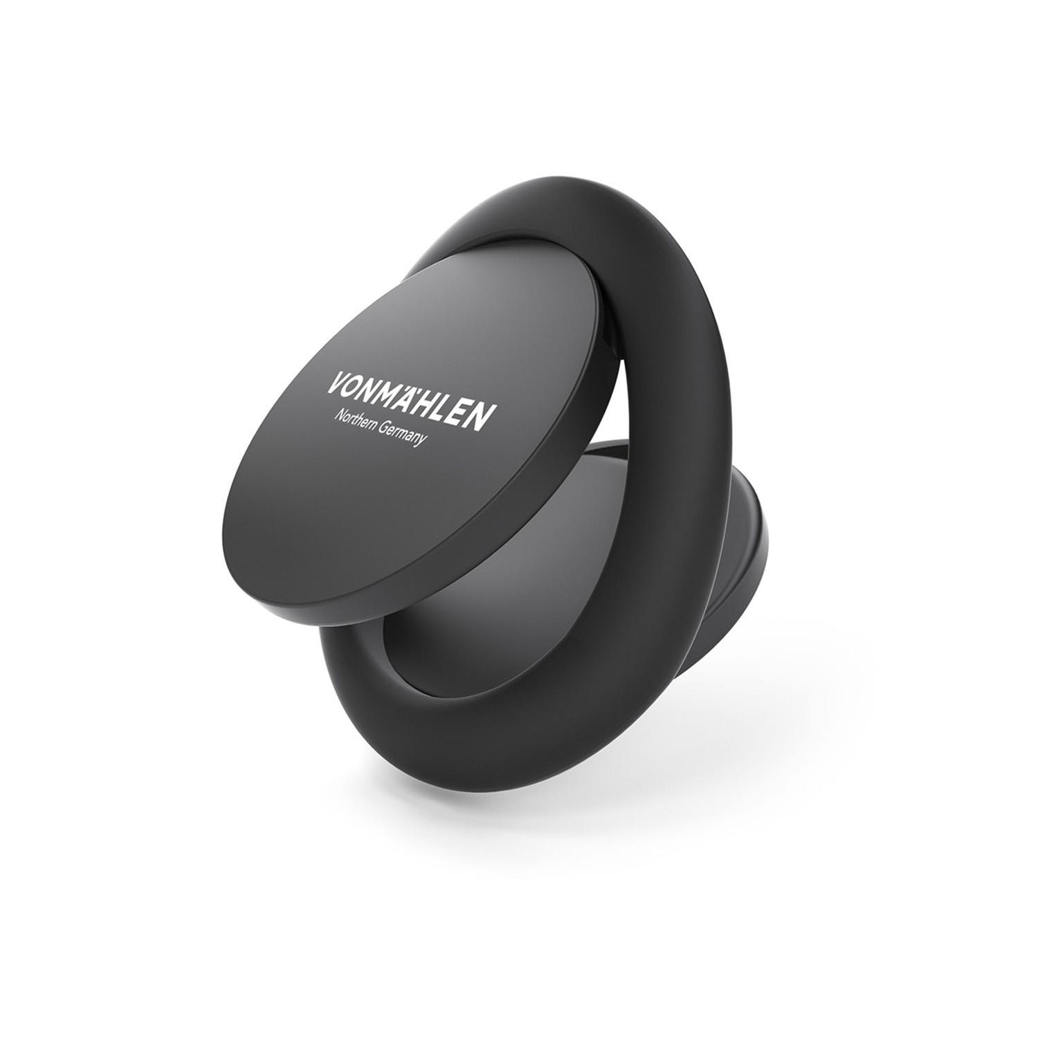 Магнитна поставка и аксесоар против изпускане на вашия смартфон - Vonmahlen Backflip Signature (черен) | JAR Computers Магнитна поставка и аксесоар против изпускане на вашия смартфон - Vonmahlen Backflip Signature (черен)