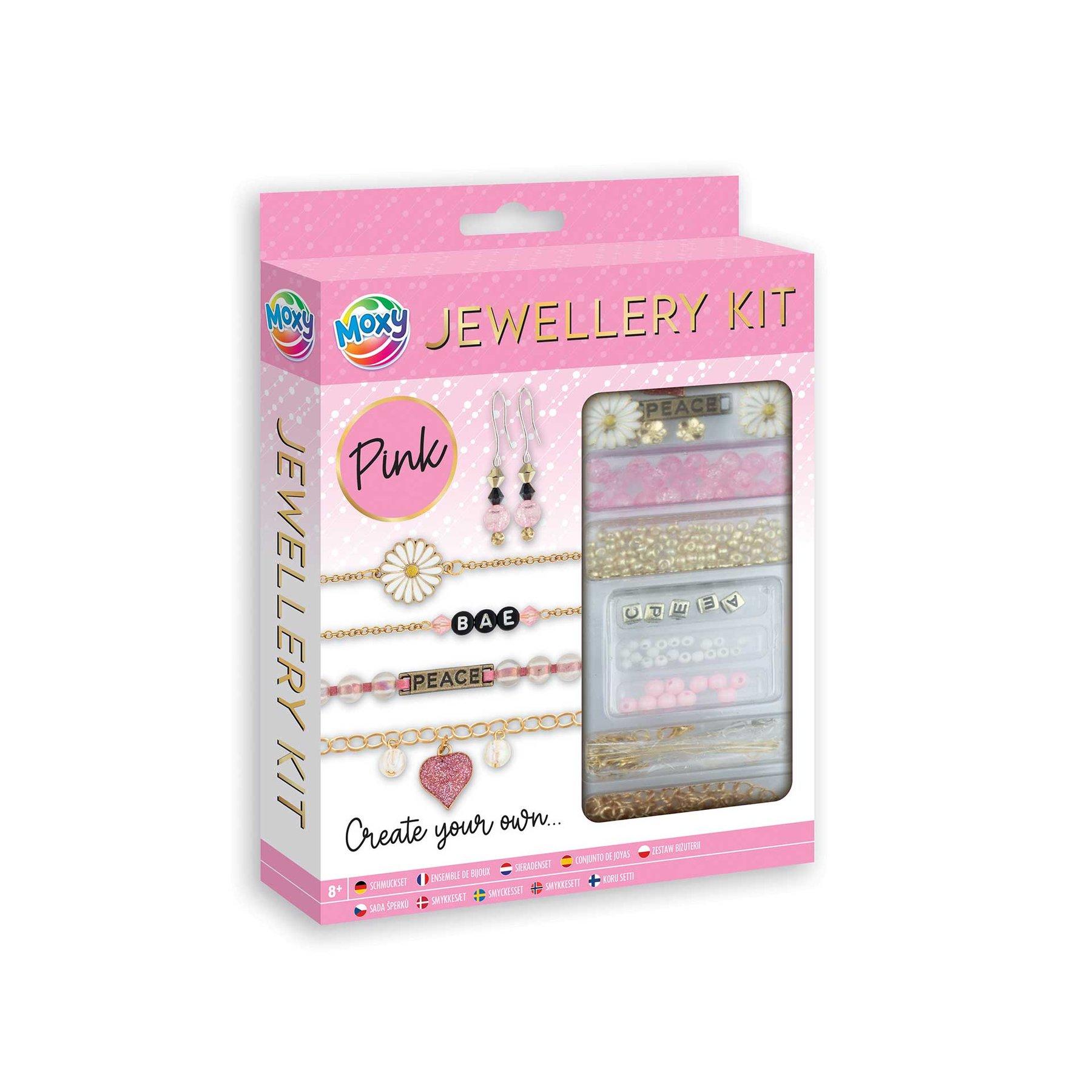 Moxy Комплект за правене на бижута, розов | JAR Computers Moxy Комплект за правене на бижута, розов