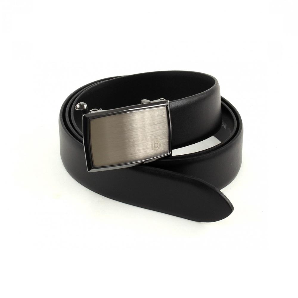 Мъжки кожен колан автоматична катарама Bugatti, черен, 110 см | JAR Computers Мъжки кожен колан автоматична катарама Bugatti, черен, 110 см