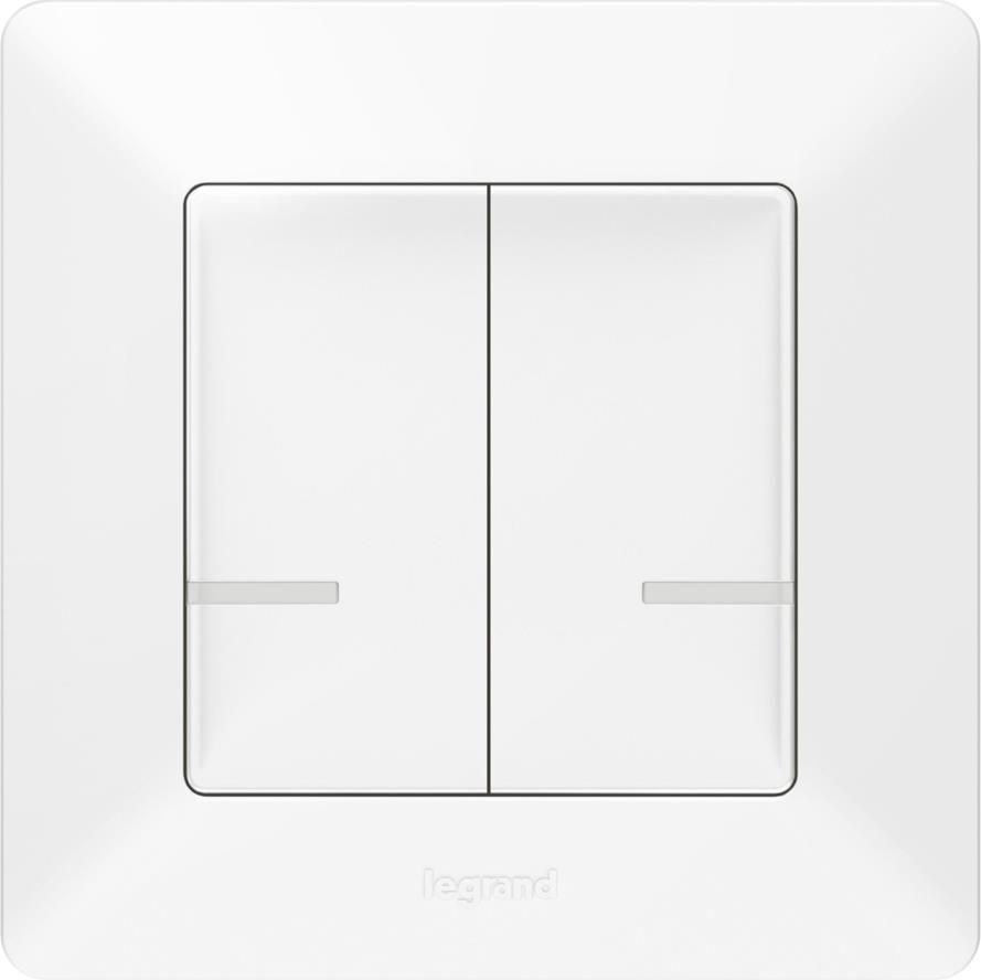 Сериен ключ Smart ЖИЧЕН изисква неутрала Valena Life Бял с рамка Legrand с Netatmo | JAR Computers Сериен ключ Smart ЖИЧЕН изисква неутрала Valena Life Бял с рамка Legrand с Netatmo