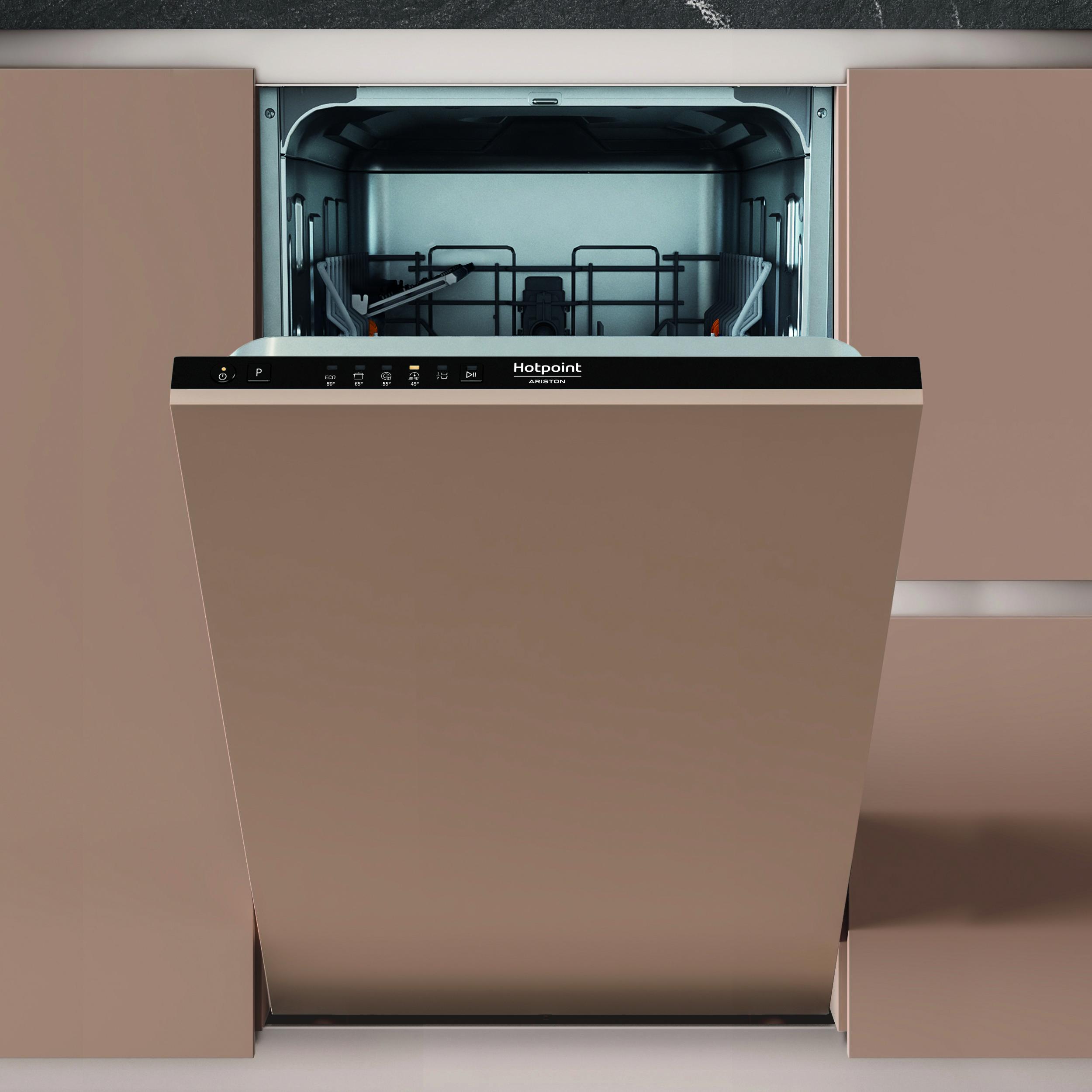 Съдомиялна машина за вграждане Hotpoint-Ariston HA2IE10CS80 , 10 комплекта, E