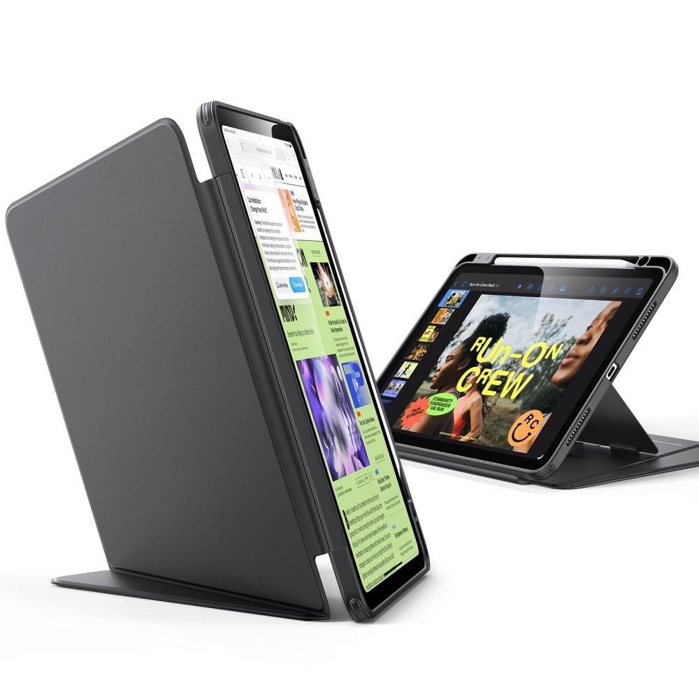 Удароустойчив хибриден кейс за iPad Air 11 (2025), iPad Air 11 (2024), iPad Air 5 (2022), iPad Air 4 (2020) - ESR Flip Hybrid Protective Stand Case (черен) | JAR Computers Удароустойчив хибриден кейс за iPad Air 11 (2025), iPad Air 11 (2024), iPad Air 5 (2022), iPad Air 4 (2020) - ESR Flip Hybrid Protective Stand Case (черен)