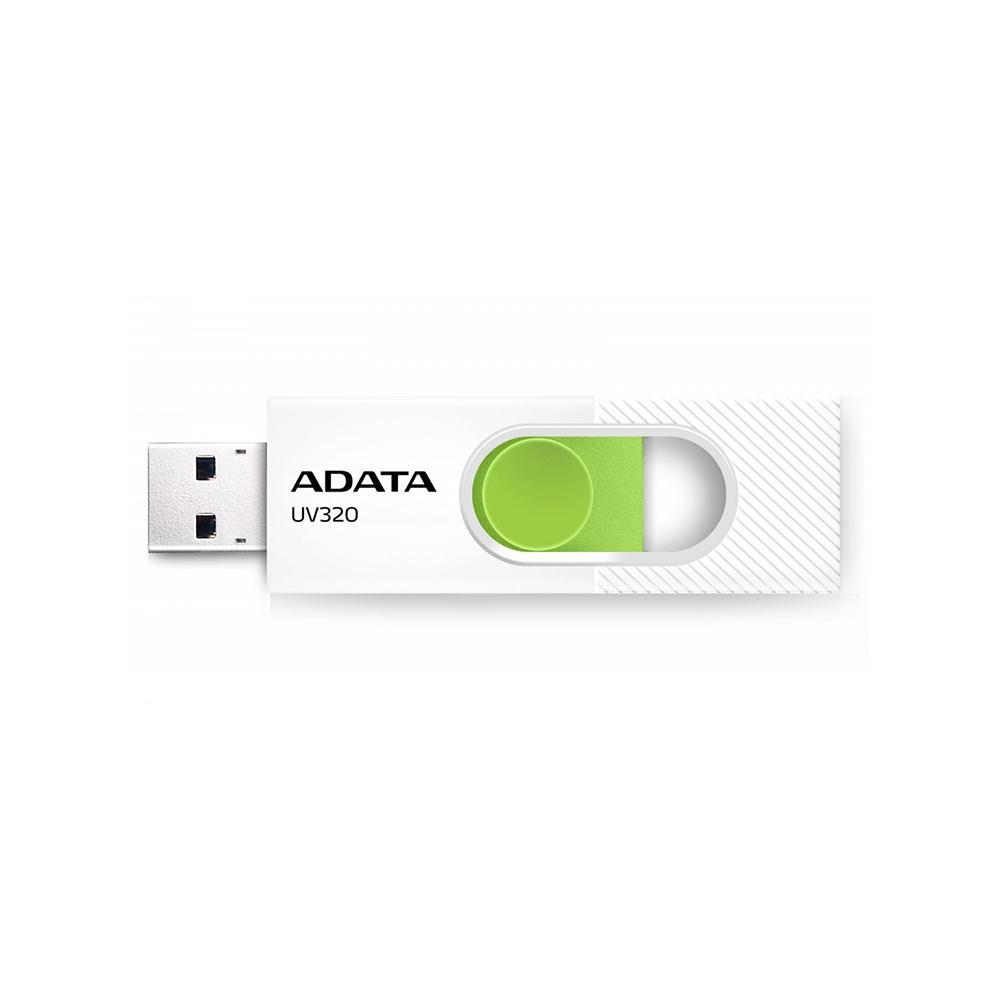 Adata UV320 512GB USB3.2 White-Green (AUV320-512G-RWHGN) (ADAAUV320-512G-RWHGN)