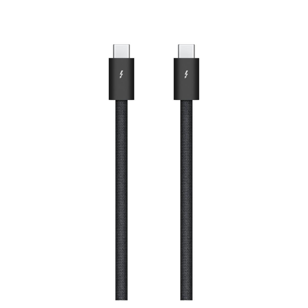 Apple Thunderbolt 4 (USB-C) Pro Cable - Thunderbolt 4 (USB-C) кабел за Apple продукти (100 см) (черен) | JAR Computers Apple Thunderbolt 4 (USB-C) Pro Cable - Thunderbolt 4 (USB-C) кабел за Apple продукти (100 см) (черен)