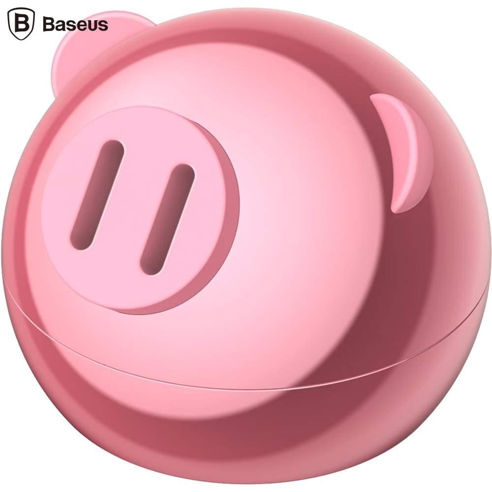 Ароматизатор за автомобил с формата на прасе и четири аромата - Baseus Little Fragrant Pig Fragrance Holder (SUXUN-XZ04) (розов) | JAR Computers Ароматизатор за автомобил с формата на прасе и четири аромата - Baseus Little Fragrant Pig Fragrance Holder (SUXUN-XZ04) (розов)