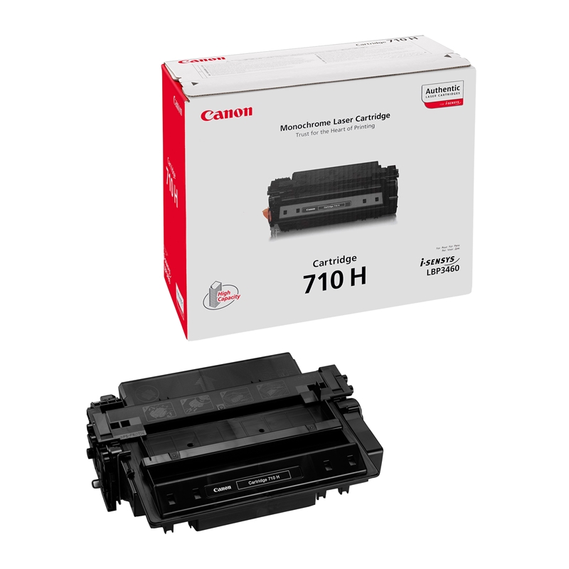 Canon Тонер CRG-710H, 12 000 страници/5%, Black