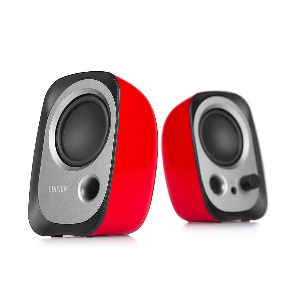 Edifier R12U Simple USB Bookshelf Speakers - USB аудио спийкъри (червен) | JAR Computers Edifier R12U Simple USB Bookshelf Speakers - USB аудио спийкъри (червен)