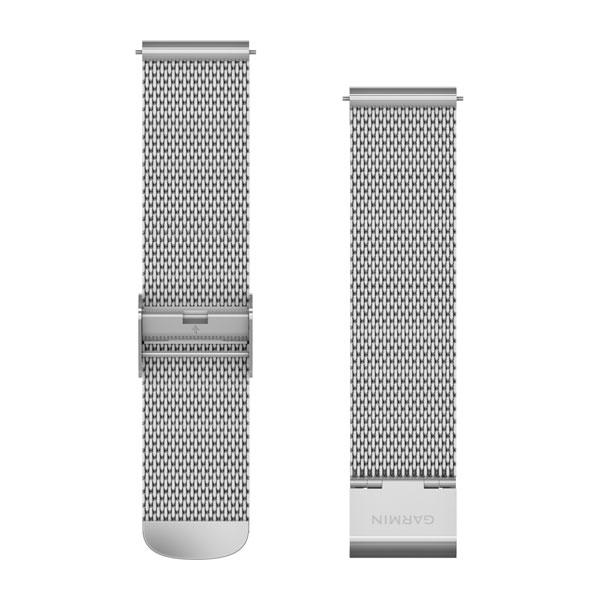 Garmin Ersatzarmband 20mm fr Vivomove Silber/Milanese | JAR Computers Garmin Ersatzarmband 20mm fr Vivomove Silber/Milanese